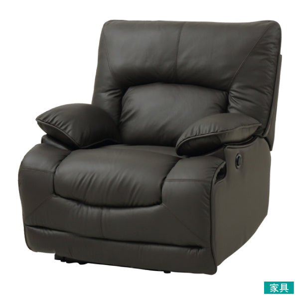 1SEATER ELECTRIC SOFA HIT DBR - Main Image