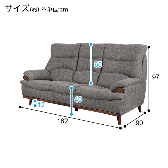 3S-SOFA PD02S DR-GY