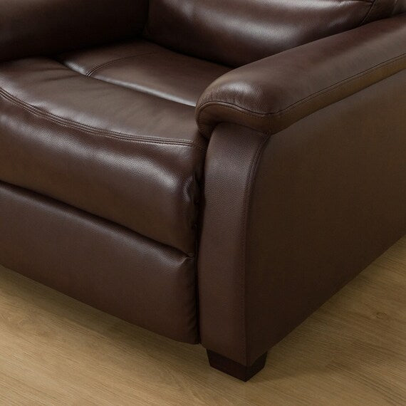 1 SEAT RECLINER SOFA N-BELIEVA BR TK-LEATHER