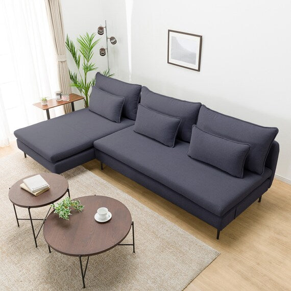 MS01 COUCH ARMLESS SET N-SHIELD FB AQ-DBL