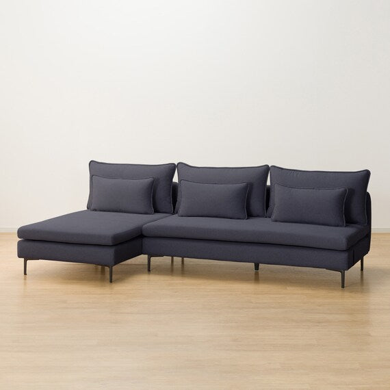 MS01 COUCH ARMLESS SET N-SHIELD FB AQ-DBL