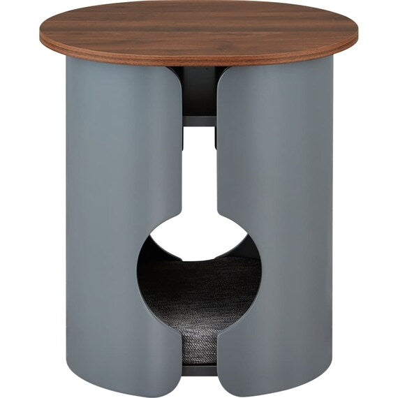 SIDE TABLE WITH PET HOUSE AW10 GY