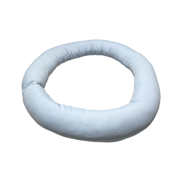 N COOL FLUFFY CIRCULAR PILLOW BLUE P2572
