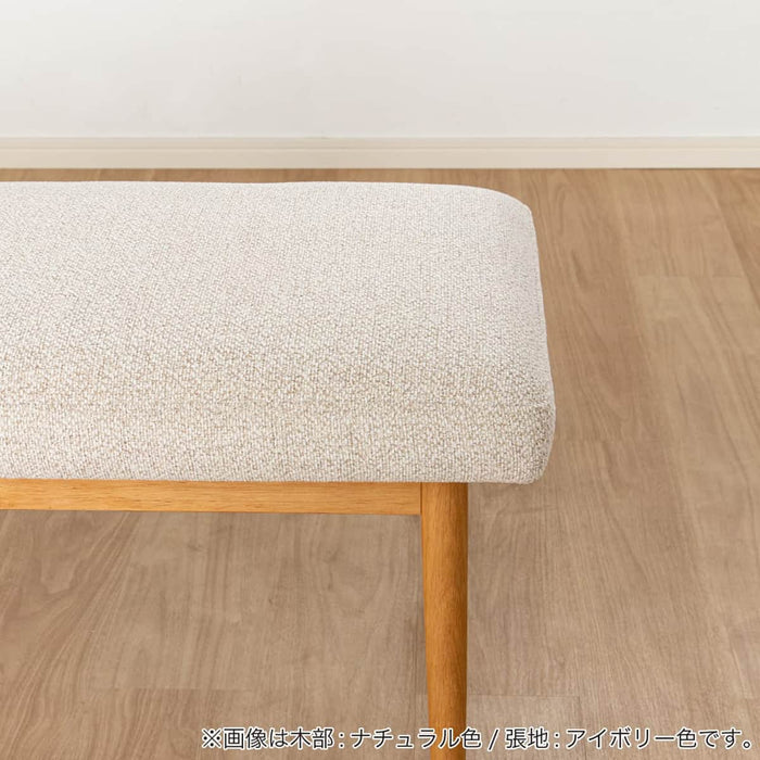 Olson 108 Dining Bench (Natural / Ivory)