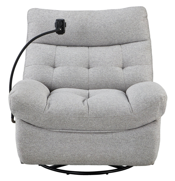ROCKING ELECTRIC RECLINING CHAIR EL02 GY WO ADP