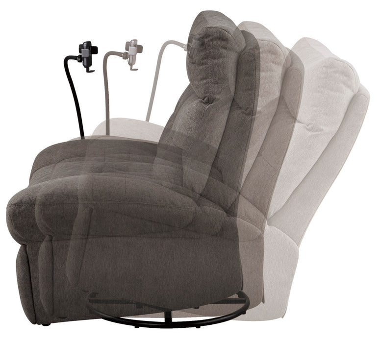 ROCKING ELECTRIC RECLINING CHAIR EL02 DGY WO ADP