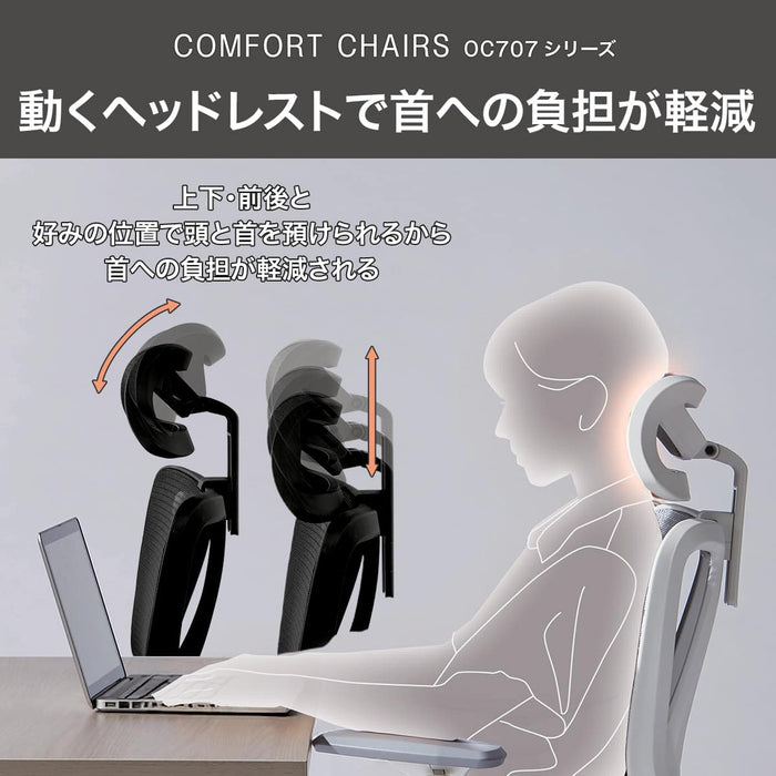 OFFICECHAIR OC707 SMALL ELASTOMERMESH