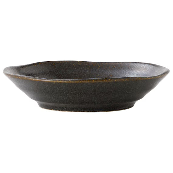 PLATE 9CM BK MINOYAKI