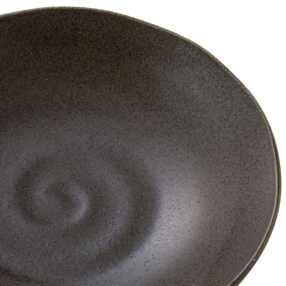 PLATE 16CM BK MINOYAKI