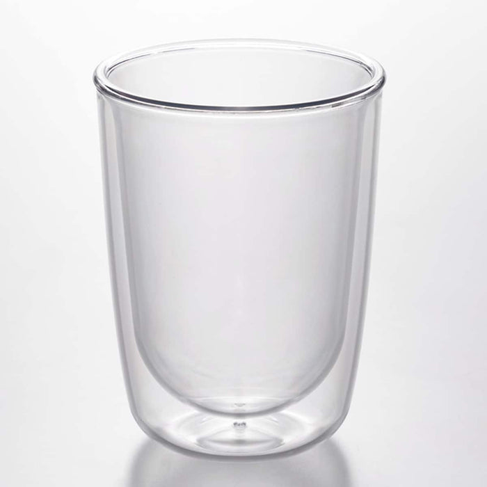 Wide Double Wall Tumbler 300ml (Clear)