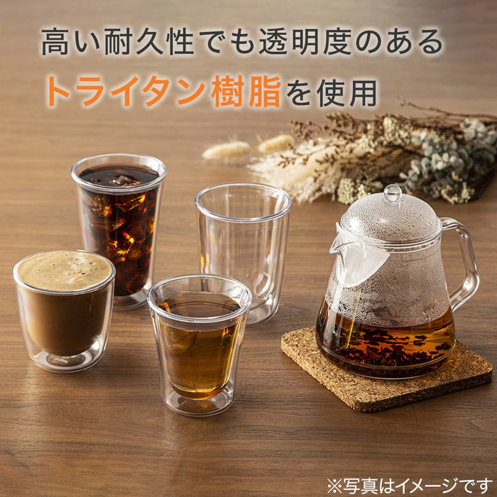 DOUBLE WALL GLASS SLIM 200ML