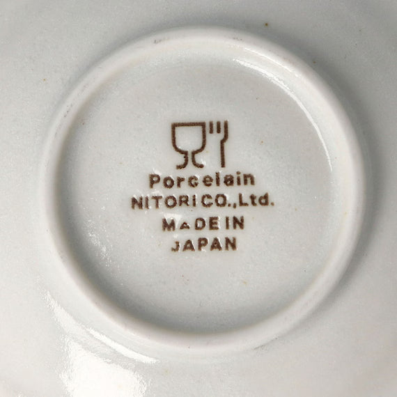 ULTRA LIGHTWEIGHT 9CM ROUND PLATE KARU:ECLE NISHOKUTOKUSA