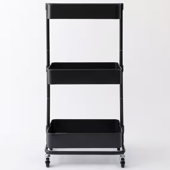 STEEL WAGON TROLLEY4 BK