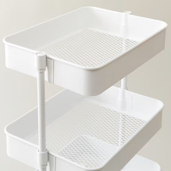 STEEL WAGON TROLLEY4 S WH