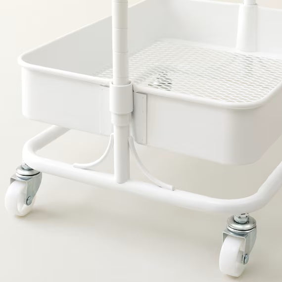 STEEL WAGON TROLLEY4 S WH