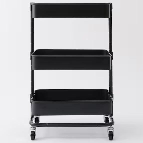 STEEL WAGON TROLLEY4 S BK