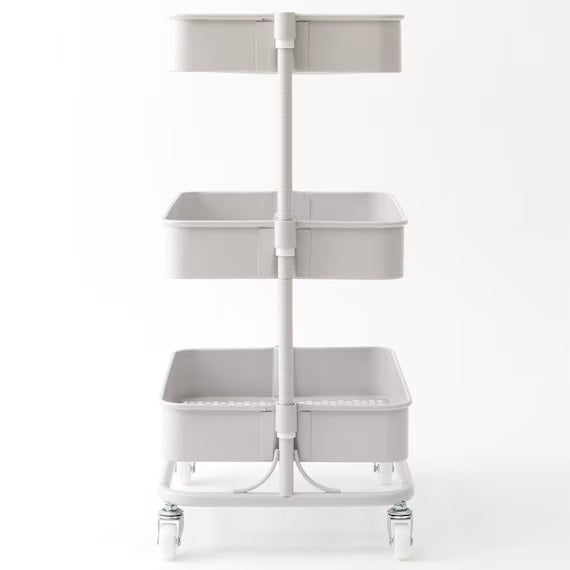 STEEL WAGON TROLLEY4 S GY