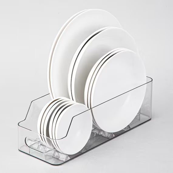 PLATE STAND H80 CL N-BLANC