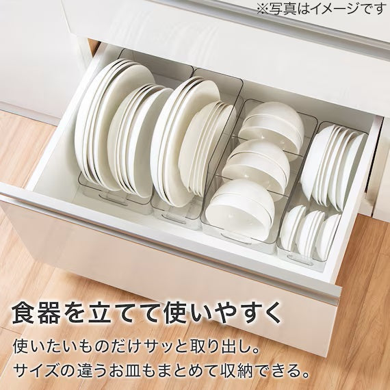 PLATE STAND H80 CL N-BLANC