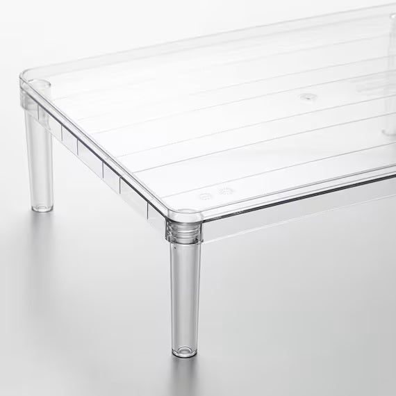 STACKABLE DISH RACK CL N-BLANC