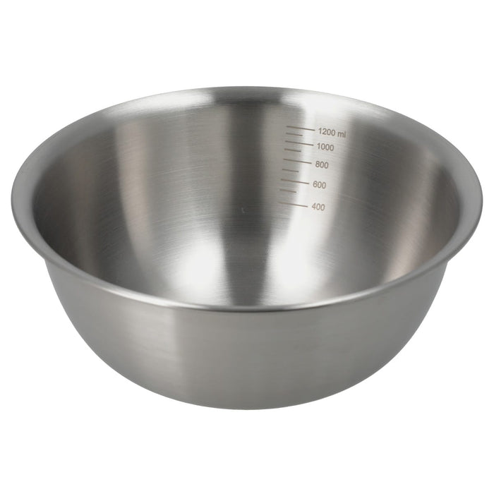 Stainless Steel Mixing Bowl 18cm KY064 (Silver)