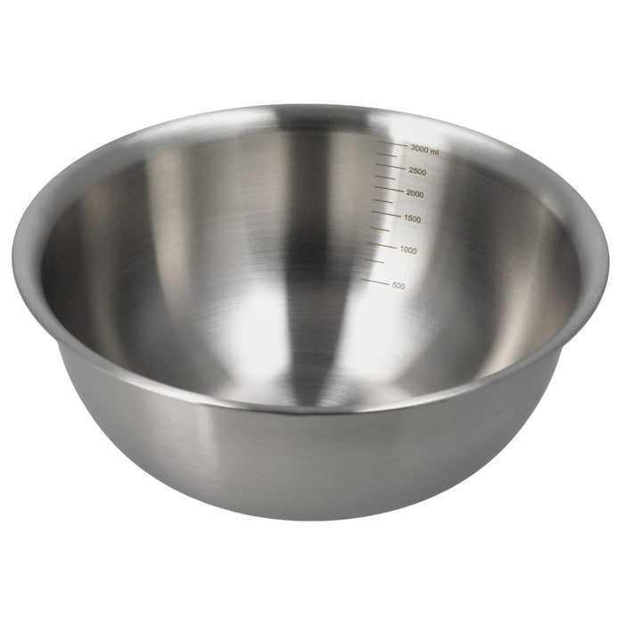 Non-Slip Stainless Steel Mixing Bowl 24cm KY064 (Silver)