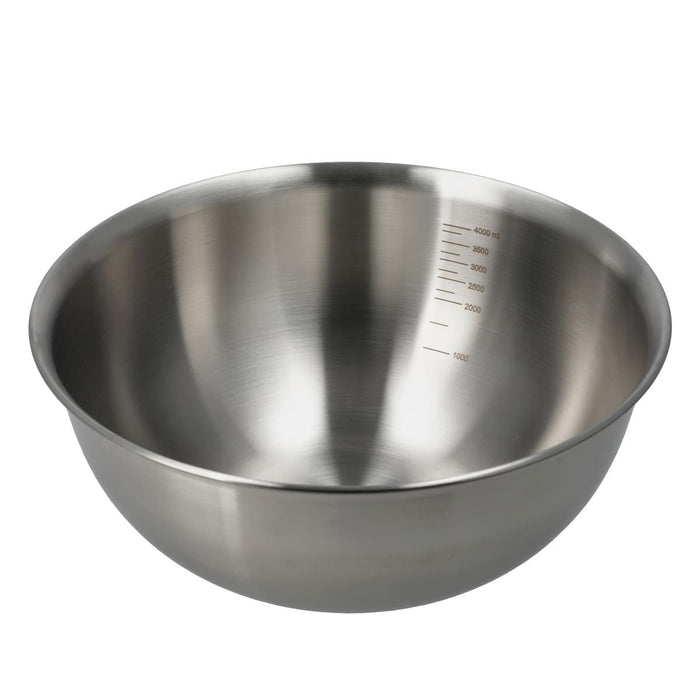 Non-Slip Stainless Steel Mixing Bowl 27cm KY064 (Silver)