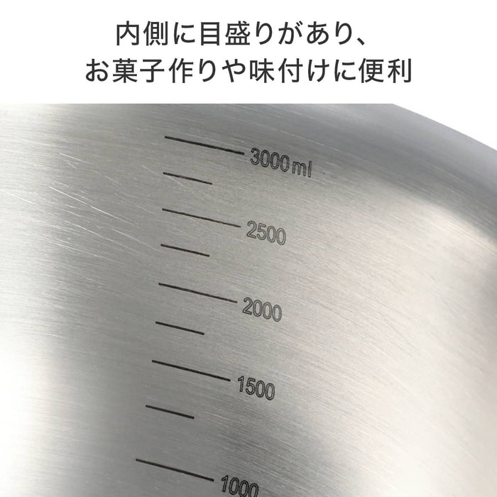 Non-Slip Stainless Steel Mixing Bowl 27cm KY064 (Silver)