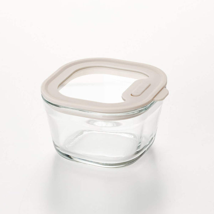 High Borosilicate Glass Food Storage Container 240ml RC001 (Mocha)