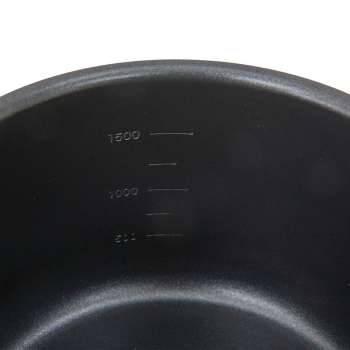 IH POT WITH STEAMER 1.9L BK