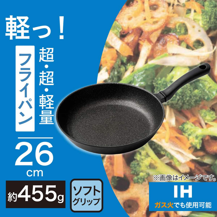 IH Frying Pan 26cm KY098 (Black)