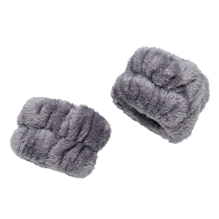 Flannel Wristbands, Set of 2 (Purple)