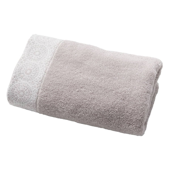 Face Towel 34 x 80 cm (Light Gray)