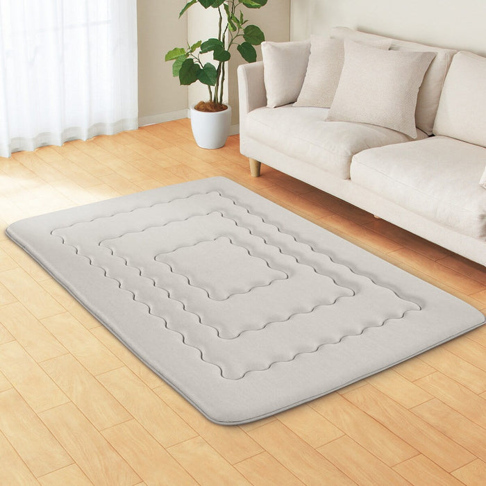 N Cool Super More Plump Rug 130 x 185cm (Light Grey)