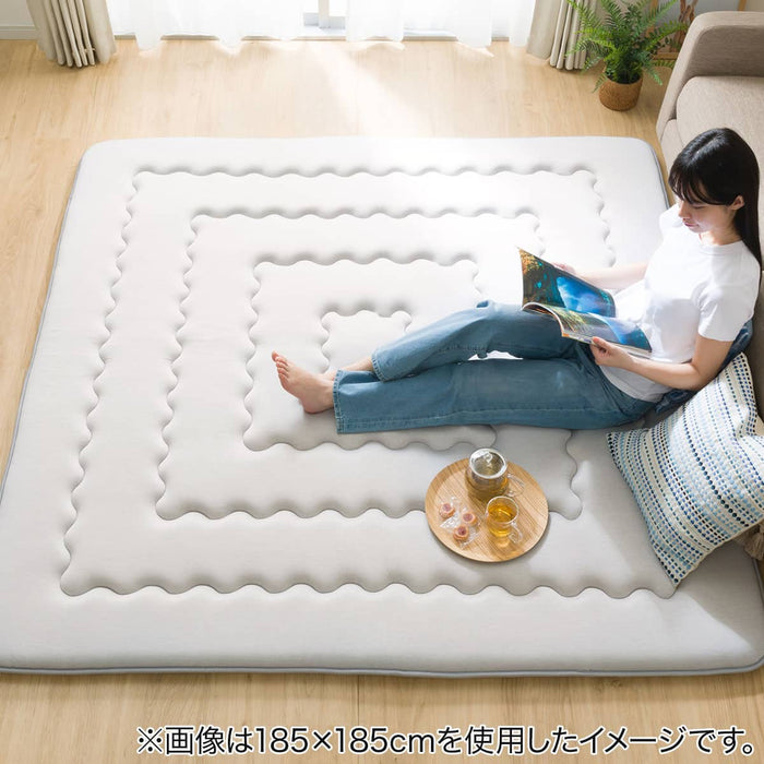 N Cool Super More Plump Rug 185 x 240cm (Light Grey)