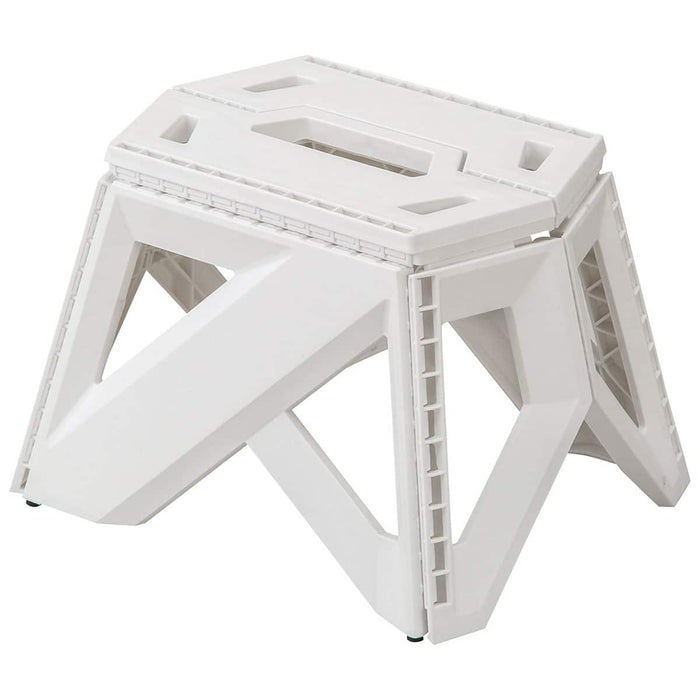 Folding Plastic Step Stool S3423 (White)