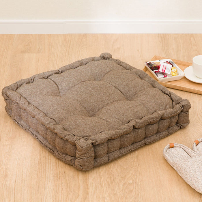 Home HO001 Seat Cushion with Gusset 45 x 45cm (Deep Brown)