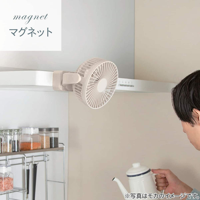 4WAY Magnet Clip Fan TF28-WH