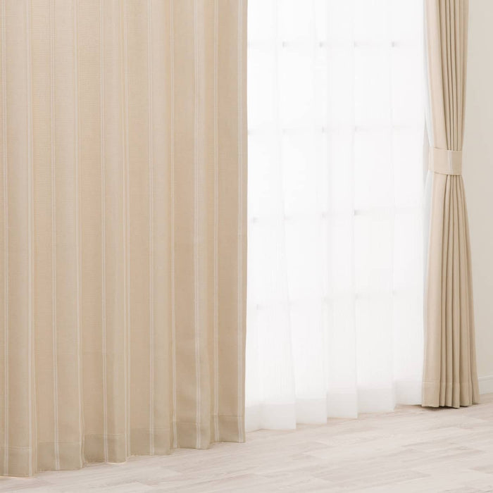 RD115 Curtains 100 x 178 cm (Light Brown, 2 Panels)