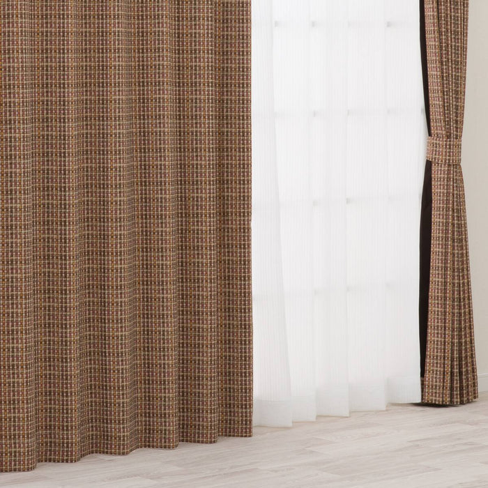 RD132 Curtains 100 x 135 cm (Orange, 2 Panels)