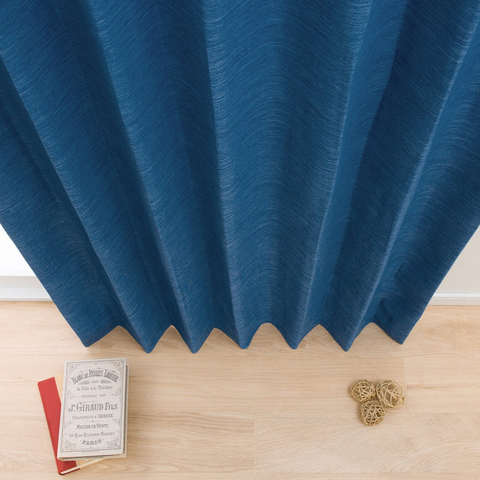 RD140 Thermal Blackout Curtain (Middle Blue) W150 x H200 cm, 2 Panels