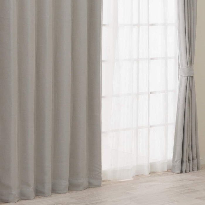 RD140 Thermal Blackout Curtain (Light Grey) W150 x H200 cm, 2 Panels