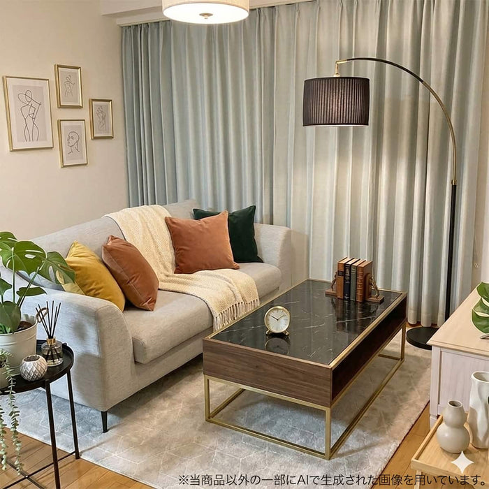 RD140 Thermal Blackout Curtain (Light Grey) W150 x H200 cm, 2 Panels