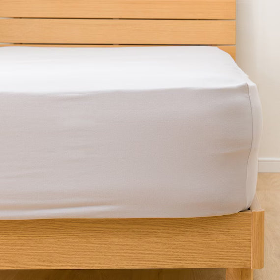STRETCH FITTEDSHEET38 NFIT FT05 COTTON GY SS-S