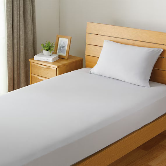 STRETCH FITTEDSHEET38GL NFIT FT05 COTTON GY GQ-K