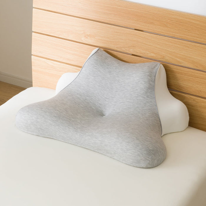 Sleeping Posture Support Pillow P2416 (Light Grey)
