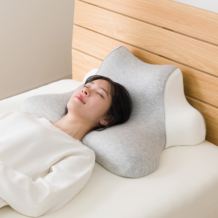 Sleeping Posture Support Pillow P2416 (Light Grey)