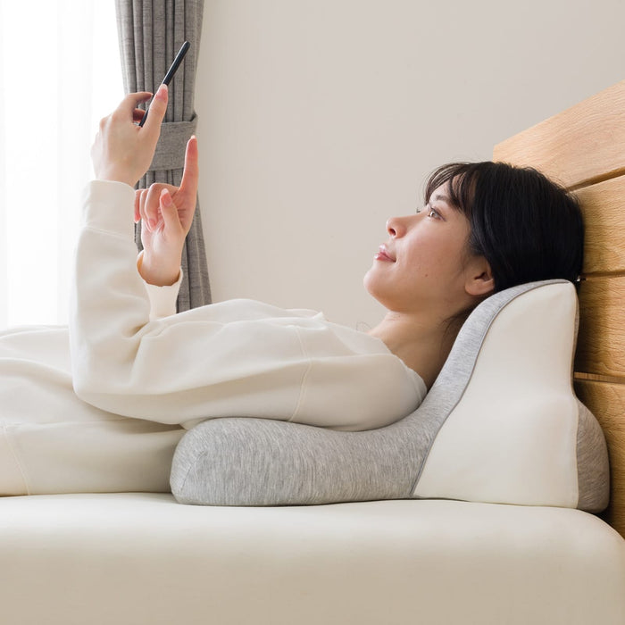 Sleeping Posture Support Pillow P2416 (Light Grey)