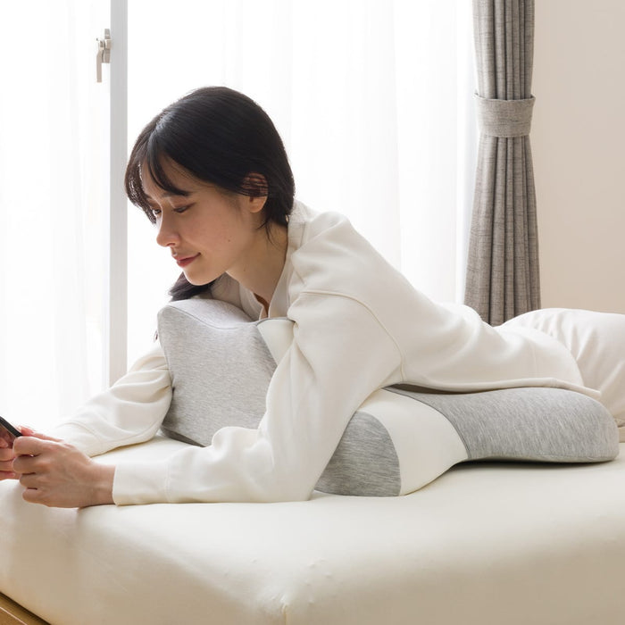 Sleeping Posture Support Pillow P2416 (Light Grey)