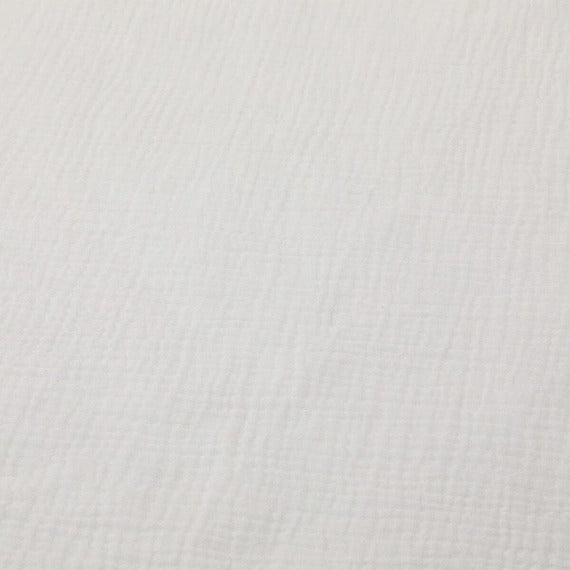 FITTED SHEET38 WGAUZE WH SZ38 D